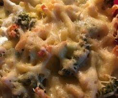 Brokkoli-Nudelauflauf ruckzuck