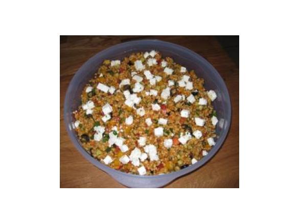 Kisir  -  Tomatenbulgur-Salat