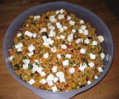 Kisir  -  Tomatenbulgur-Salat