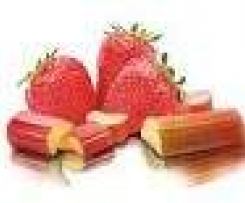 Erdbeer -Rhabarber -Himbeer -Konfitüre 