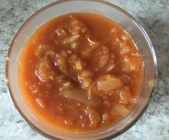 China Soße süß-scharf zum Fondue