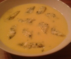 Butternusskürbis, Kürbis, Butternut Suppe