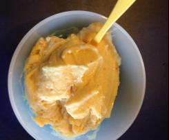 Variation Mango-Skyr-Eis