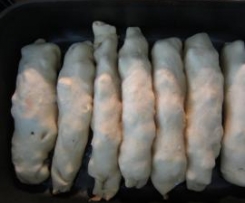 bar. Apfelmaultaschen