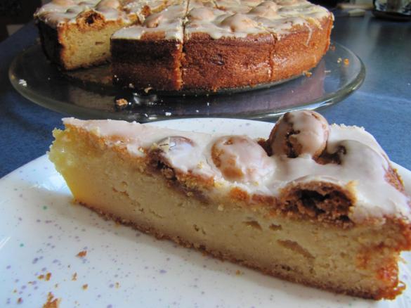 Apfelkuchen mit Amaretto
