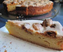 Apfelkuchen mit Amaretto