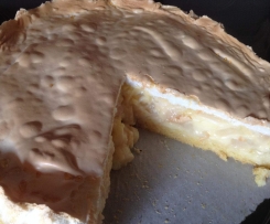 Rhabarberkuchen mit Baiser - schnell und einfach