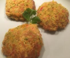 Brokkoli-Schinken-Küchle (Plätzchen)