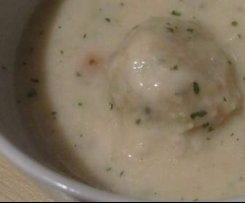 Variation von Rahmkohlrabi *mit Semmelknödel*