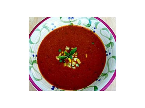 Tomatensuppe mit Nudeln türkisch