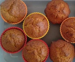 Kinderfreundliche Variation von Apfel-Möhren-Muffins