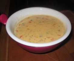 Käse-Porree-Suppe 