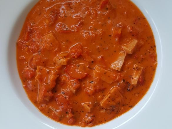 Paprika-Fleischwurst-Topf