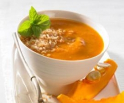 Kürbissuppe mit Kokosmilch
