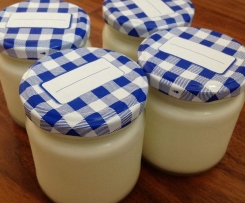 selbstgemachter Joghurt, cremig