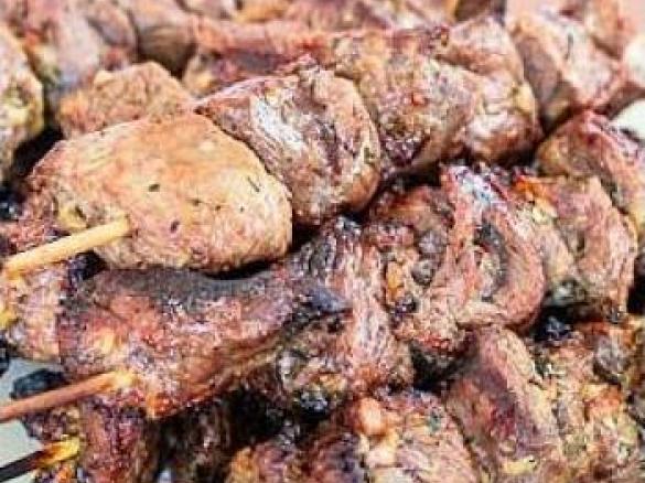 Griechische Suflakimarinade