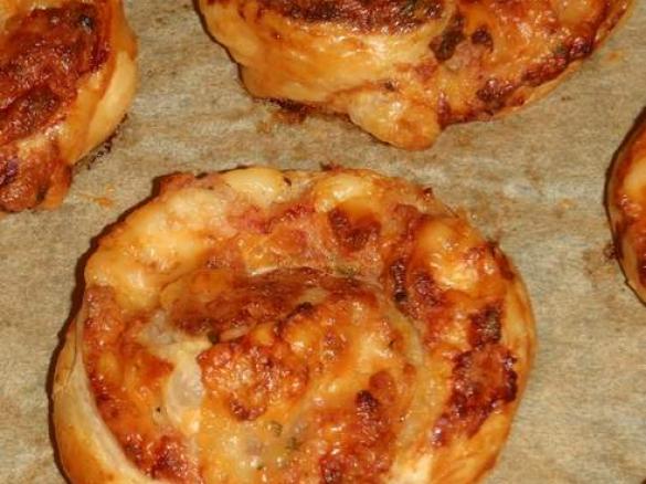 Kräuterblätterteig