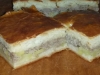 Russische Pirog mit Kartoffeln und Hackfleisch