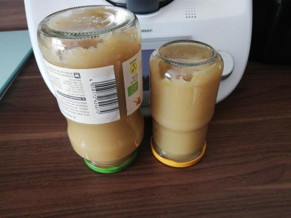 Apfelmark - Apfelmus ohne Zucker  ideal für Babybrei