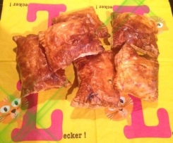 Herzhafte Blätterteigtaschen - 2 Füllungen