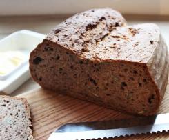 Roggen Mischbrot mit Sauerteig