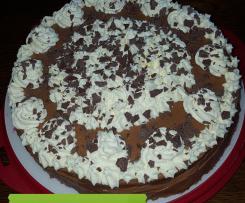 Schokoladen-Nougat-Torte