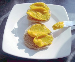 Variation von Hokkaido-Brotaufstrich