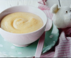 Reiswaffel-Apfel-Brei