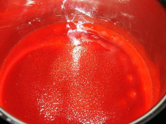 Himbeersoße / Erdbeersoße