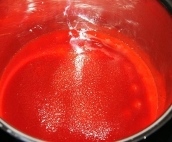 Himbeersoße / Erdbeersoße