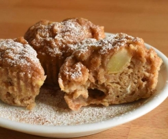 Apfel-Zimt-Muffins (12 Stück)
