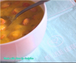 Kartoffelsuppe mit Wiener Würstchen