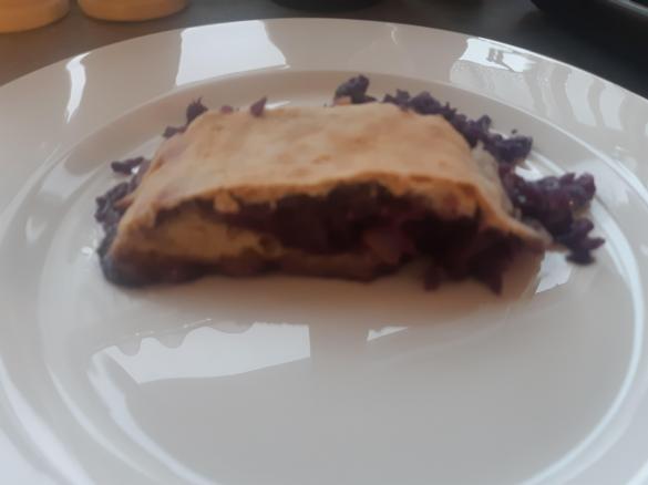 Blaukrautstrudel