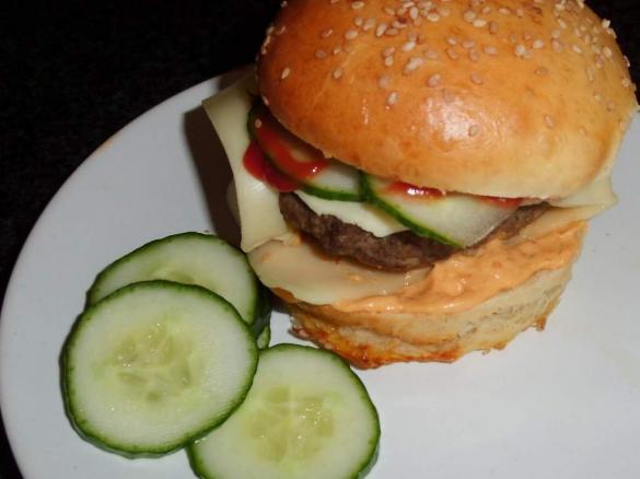 Hamburger-Brötchen, die Besten!