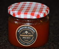 Pfirsich Aperol Marmelade 