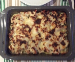 Spargelgratin mit Hähnchenbrustfilet