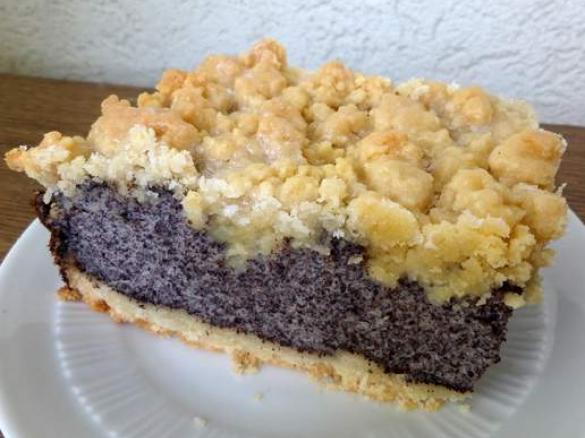 Saftiger Mohnstreusel