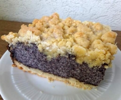 Saftiger Mohnstreusel