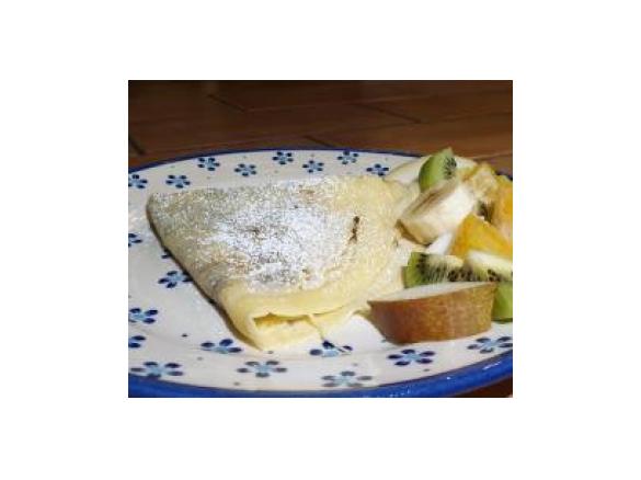 zuckerarmer Crepes