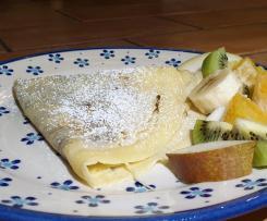 zuckerarmer Crepes