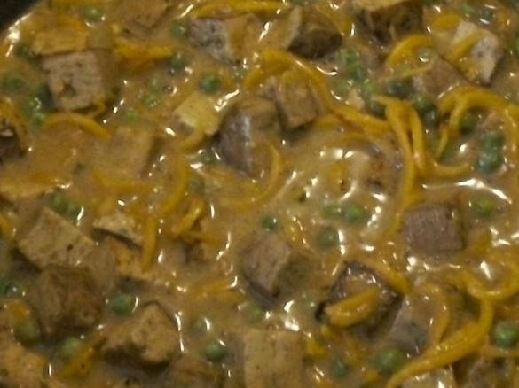 Tofuragout mit Gemüse vegan