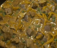 Tofuragout mit Gemüse vegan