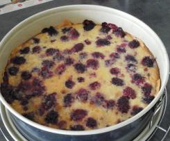 Beerentarte mit Schokocreme