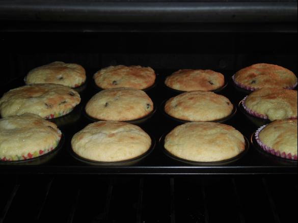 Muffins mit Schokoladenstückchen *Chocolate Mountain