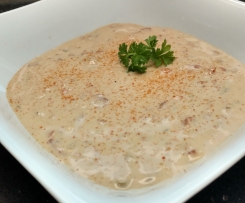 Chili-Cheese-Beer-Soup (Käsesuppe mit Chili und Bier)