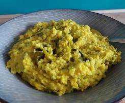 Graupenrisotto mit Lauch