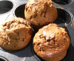 Variation von Ritter Sport Schokoladen Muffins 