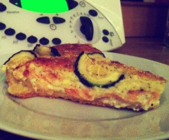Zuchini-Lachs-Quiche