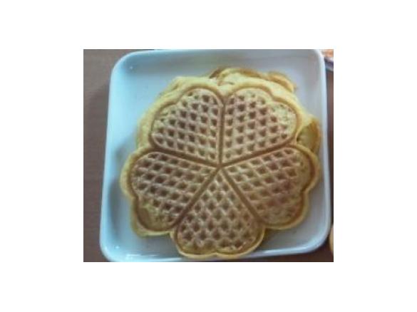 Variation von Kartoffelpuffer Herzen