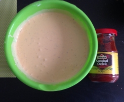 sauce hollandaise mit Sambal oelek